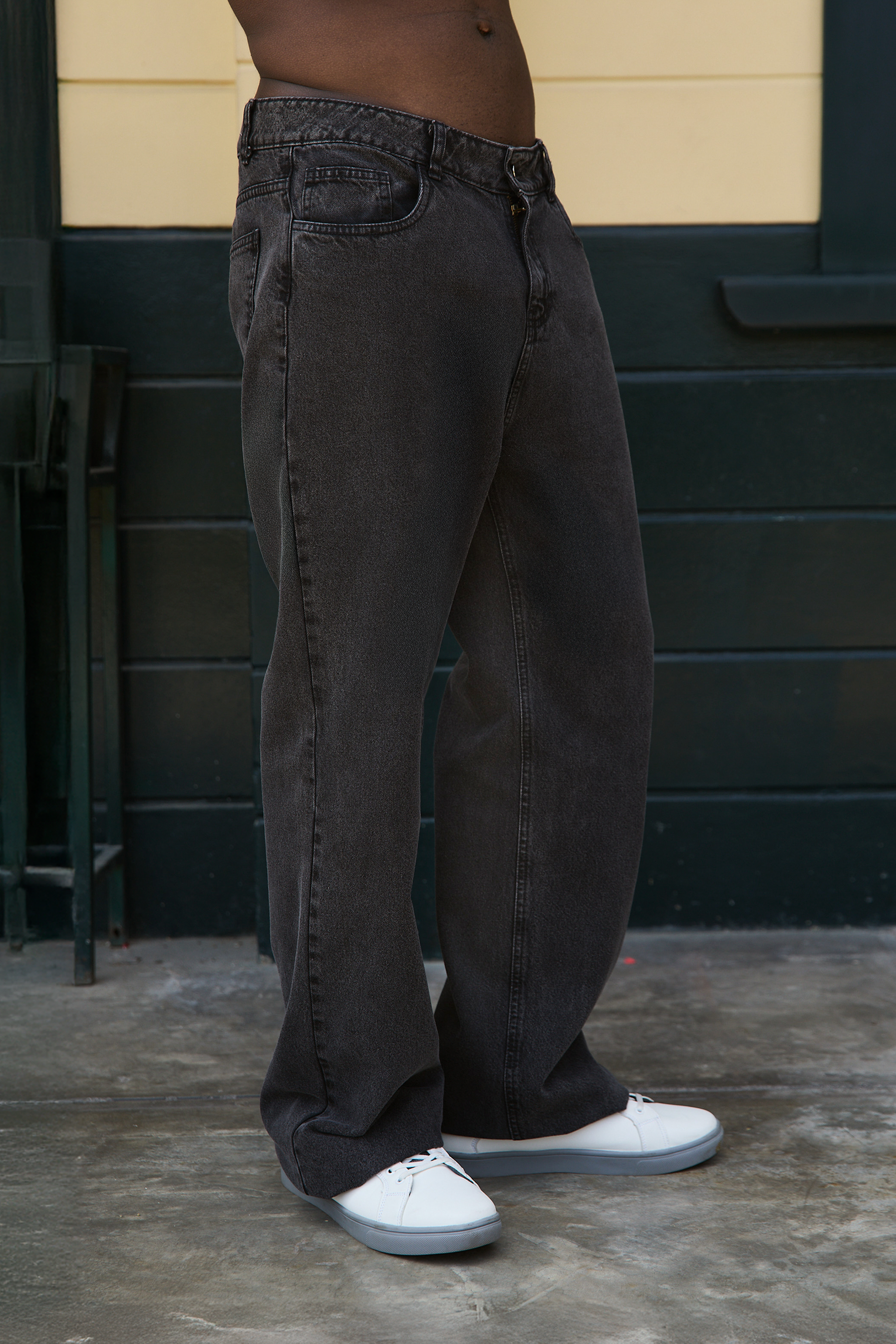 JEAN RELAXED FIT PARA HOMBRE NEGRO