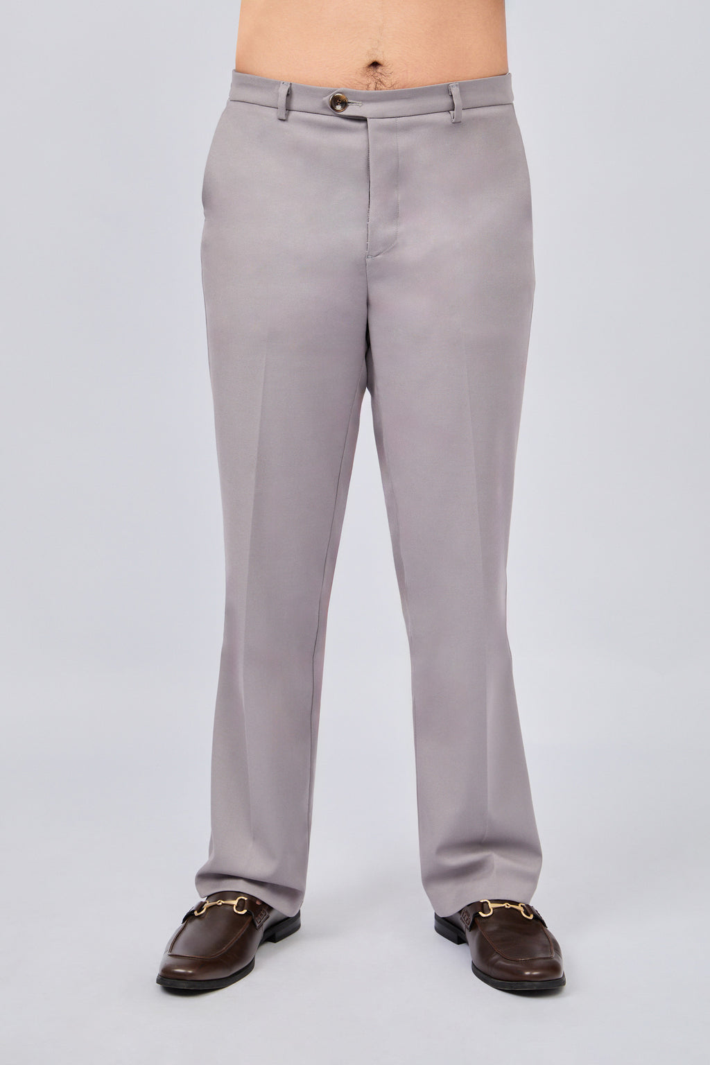 PANTALÓN SASTRE RECTO PARA HOMBRE GRIS APLOMO