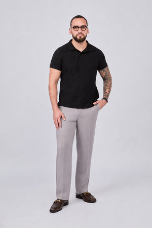 PANTALÓN SASTRE RECTO PARA HOMBRE GRIS APLOMO