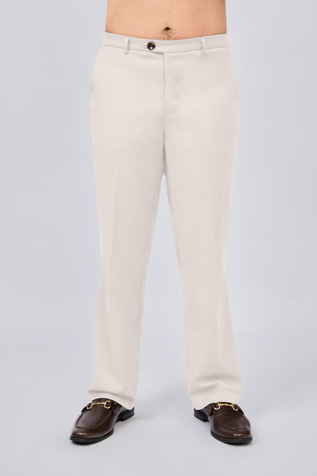 PANTALÓN SASTRE RECTO PARA HOMBRE BEIGE APLOMO