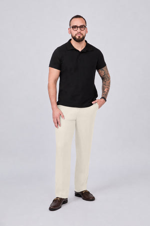 PANTALÓN SASTRE RECTO PARA HOMBRE BEIGE APLOMO