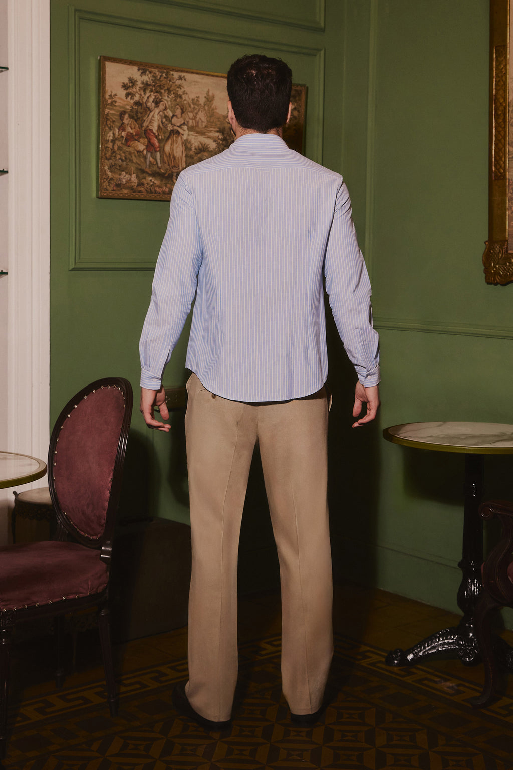 Camisa Oxford Celeste - Verne