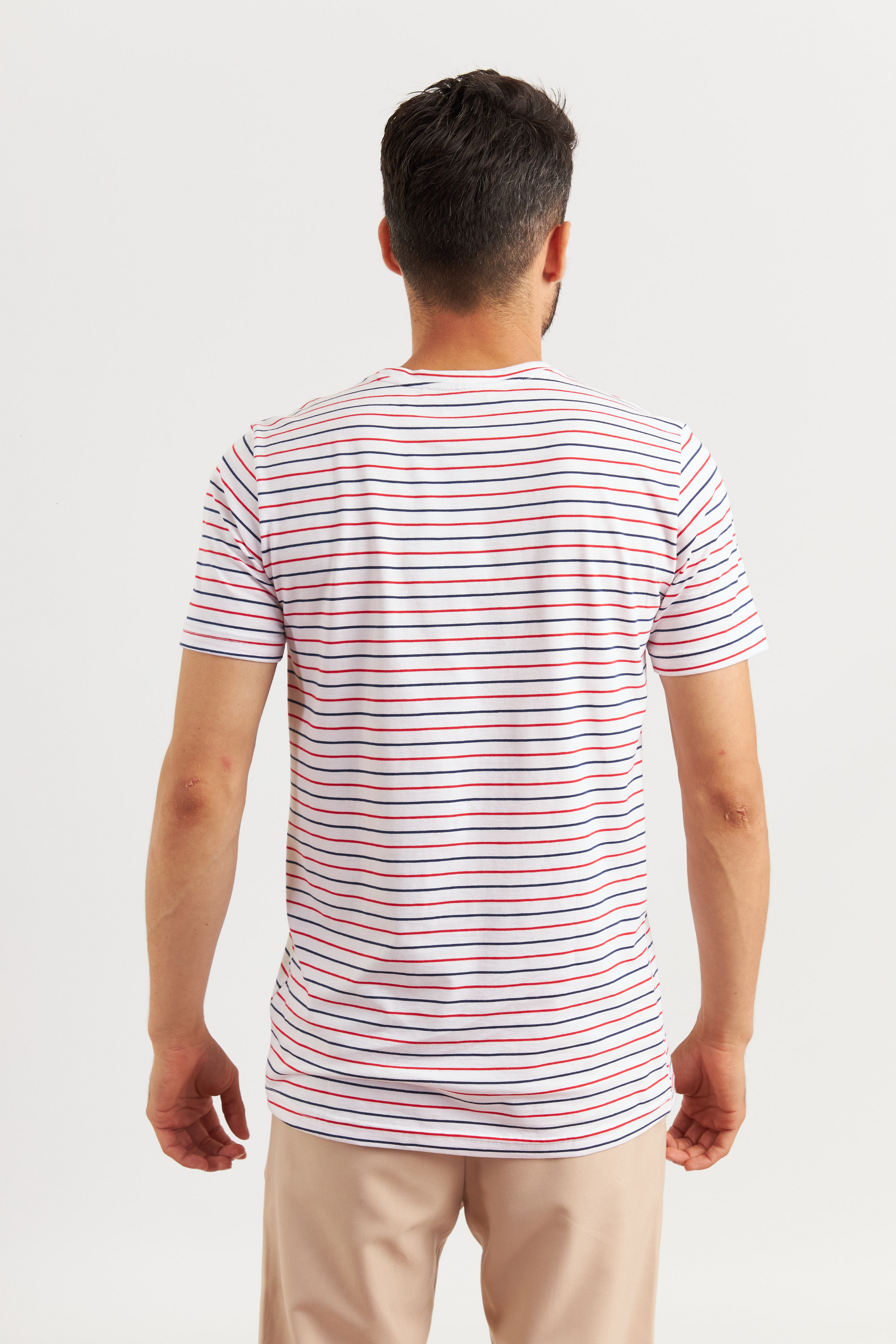 POLO DE ALGODÓN PIMA REGULAR FIT RAYAS NAHUEL