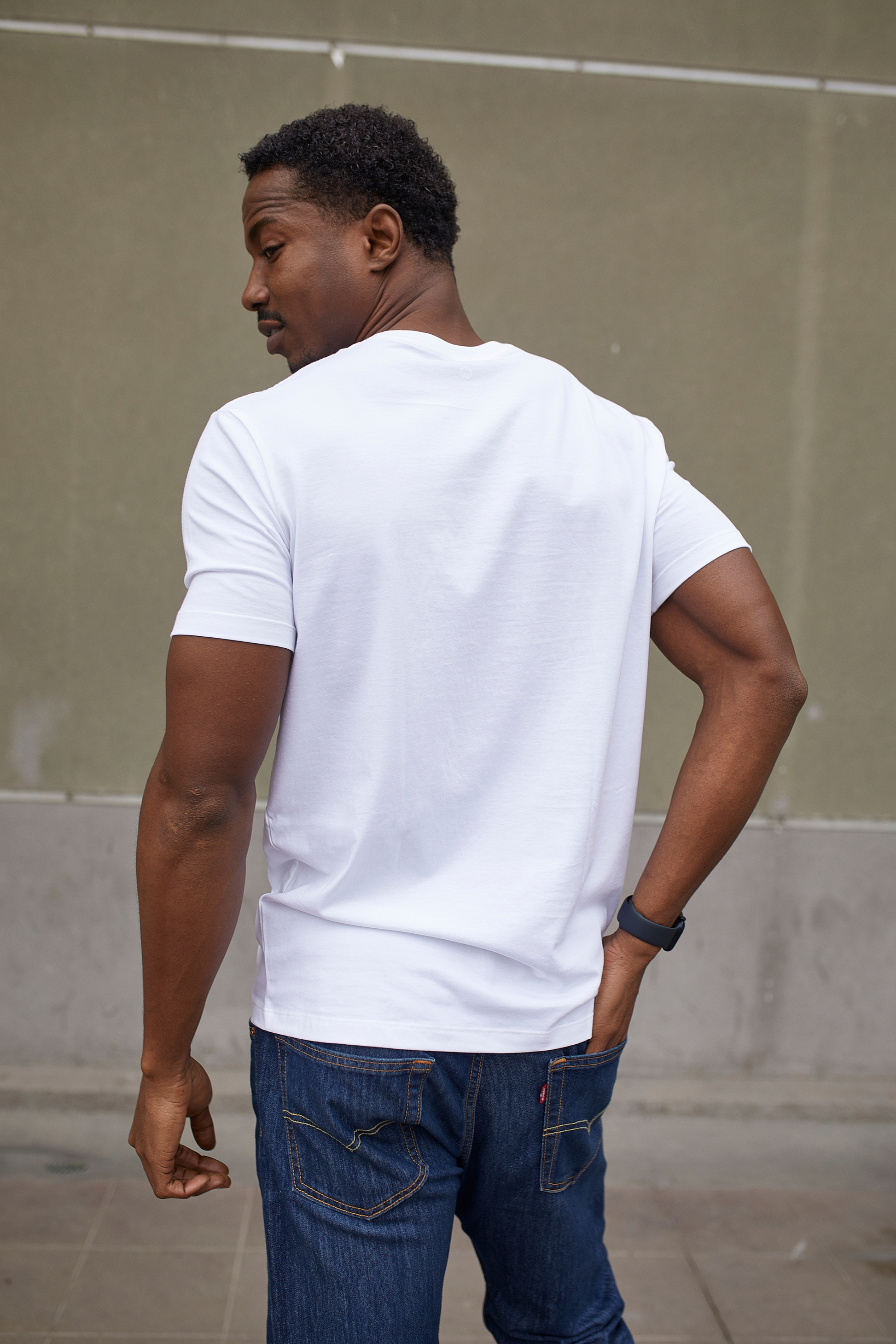 POLO DE ALGODÓN PIMA SLIM FIT UTKO BLANCO