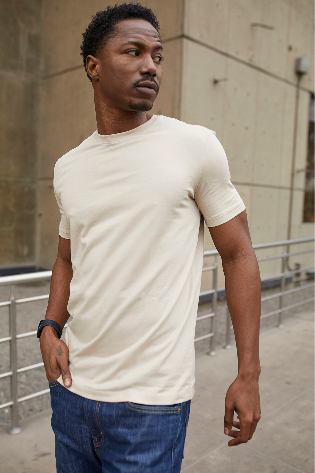 POLO DE ALGODÓN PIMA SLIM FIT UTKO BEIGE