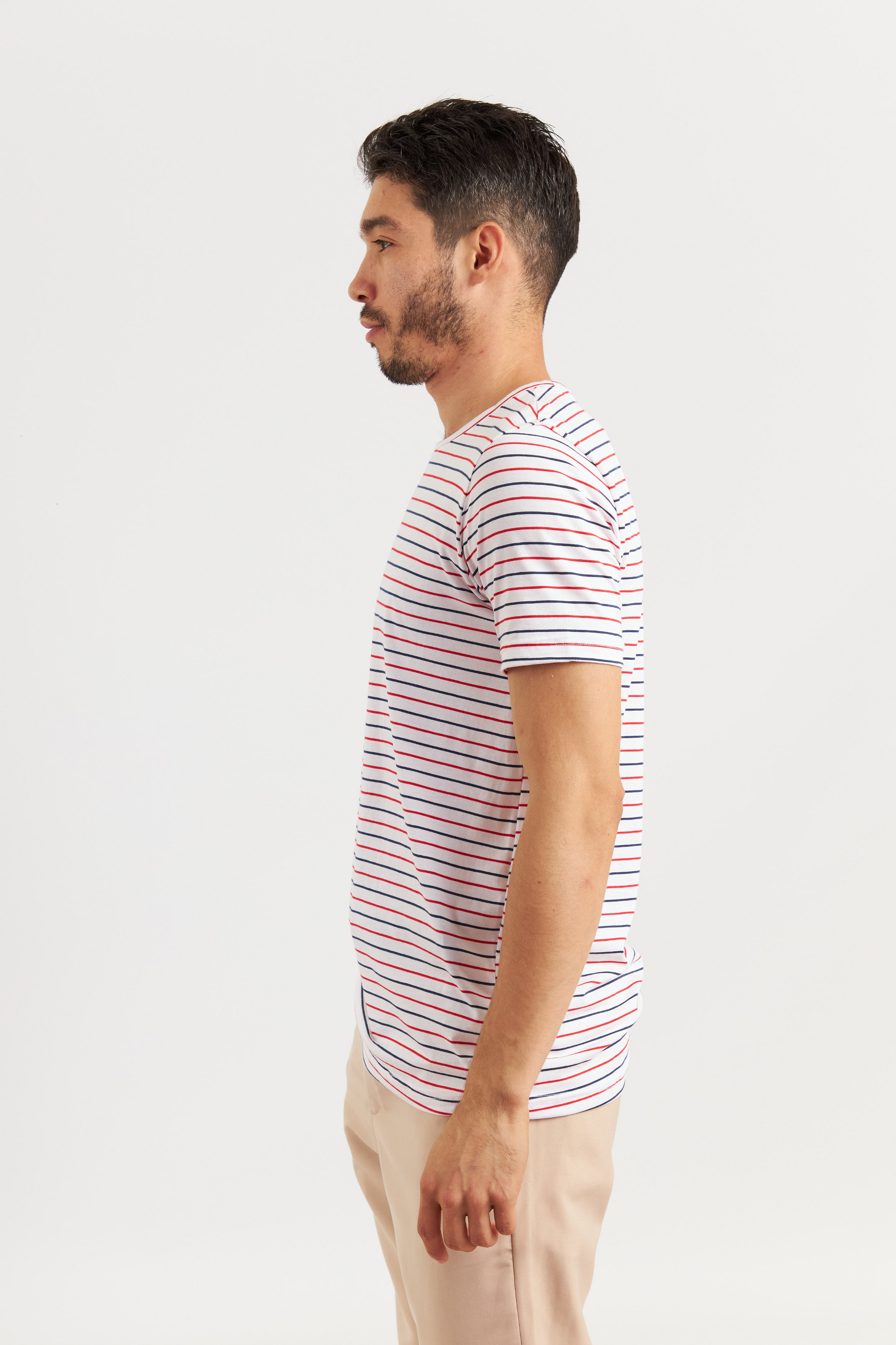 POLO DE ALGODÓN PIMA REGULAR FIT RAYAS NAHUEL