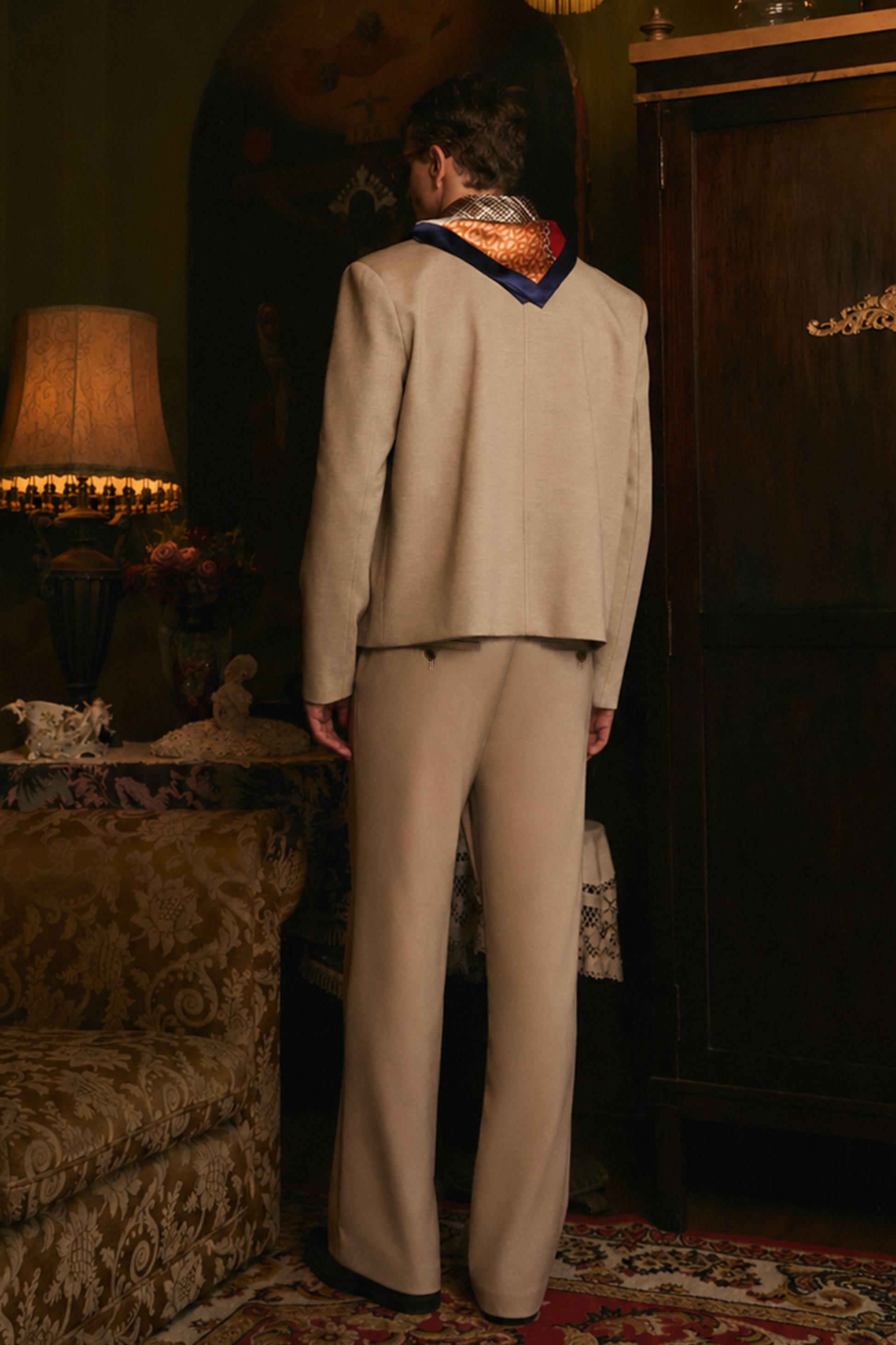 CASACA DE HOMBRE TIPO JACKET CON CIERRE FRONTAL TOPO ADRIAN