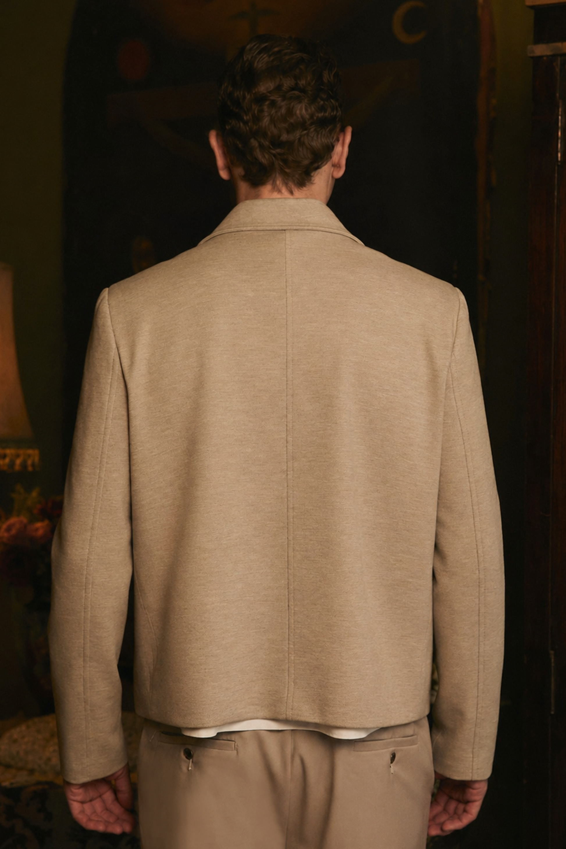 CASACA DE HOMBRE TIPO JACKET CON CIERRE FRONTAL TOPO ADRIAN