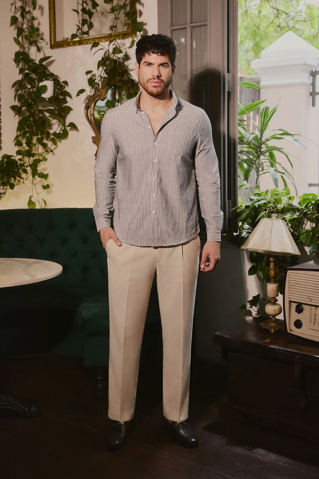 Camisa Oxford Plomo - Verne