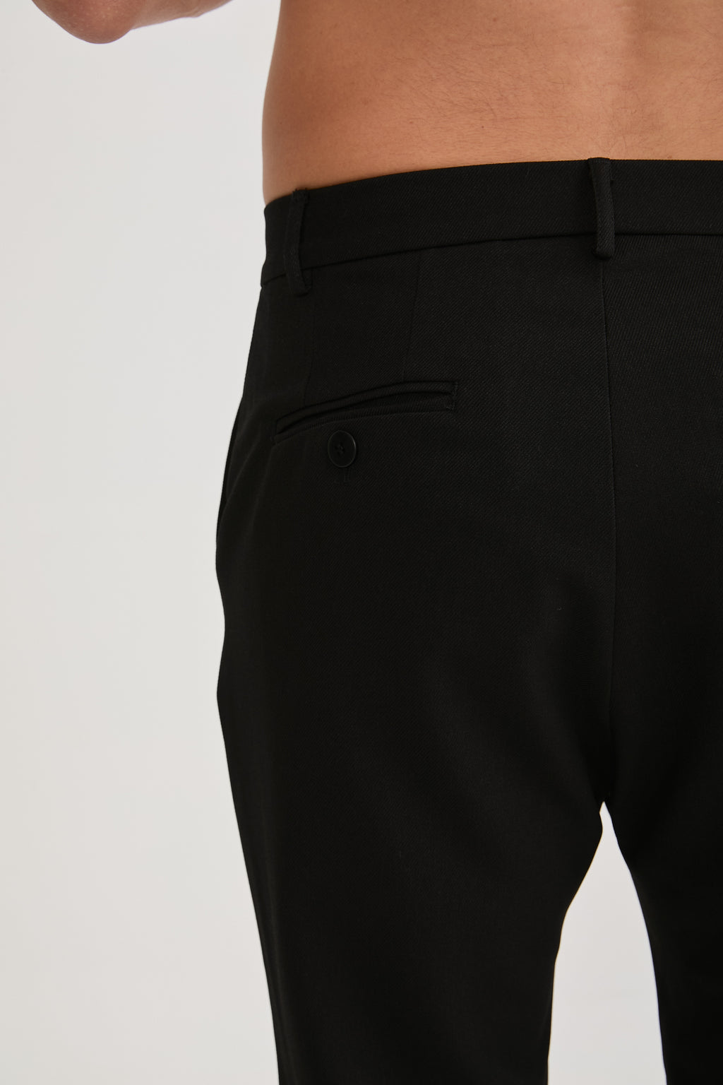 PANTALON PALAZO DE VESTIR PARA HOMBRE NEGRO