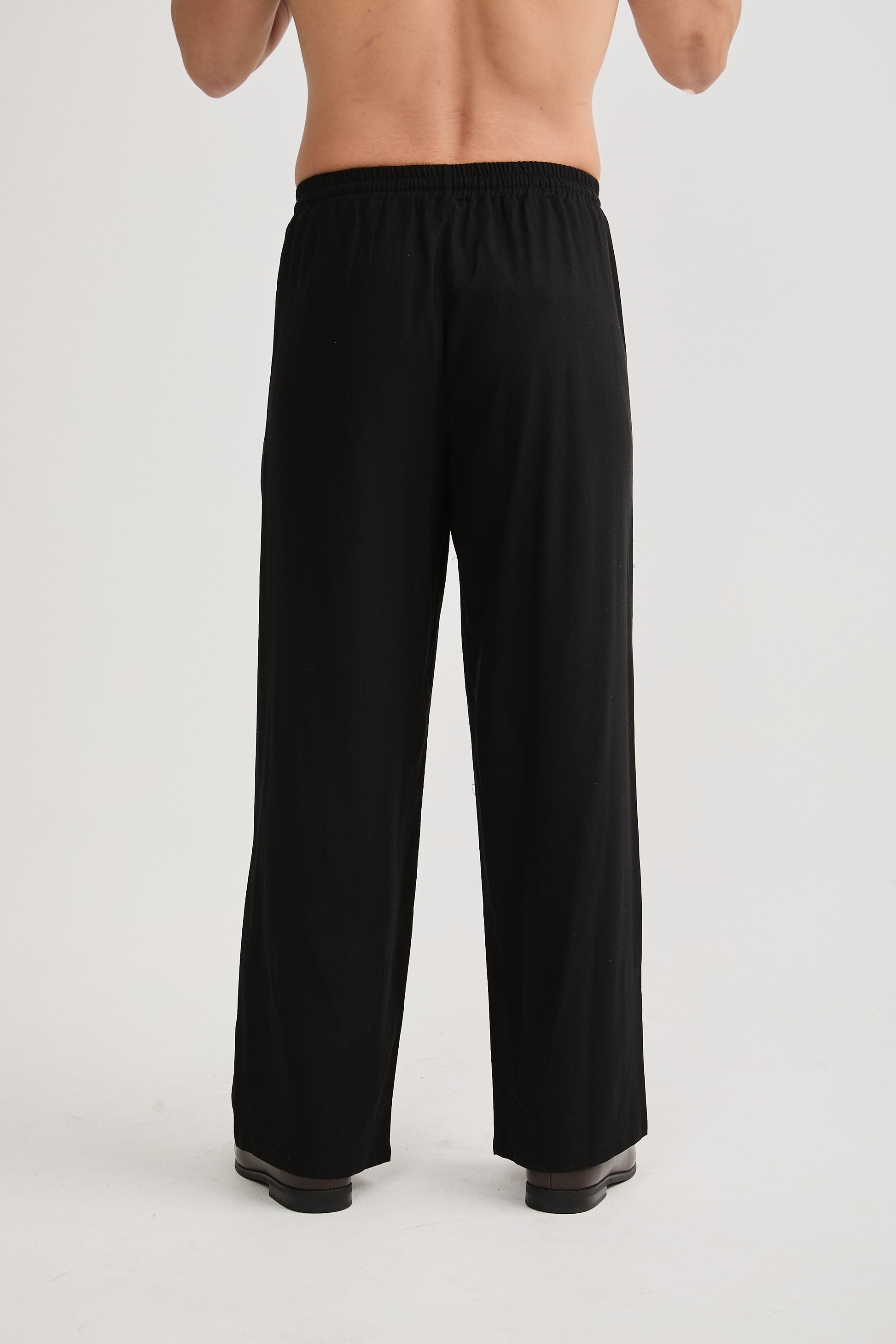 PALAZZO DE LINO PARA HOMBRE NEGRO - COCCO
