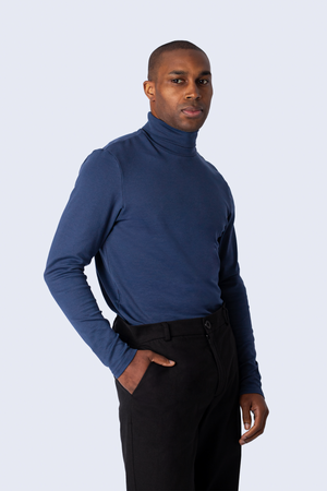 CAFARENA DE ALGODON PARA HOMBRE PIMA SIMON ACERO