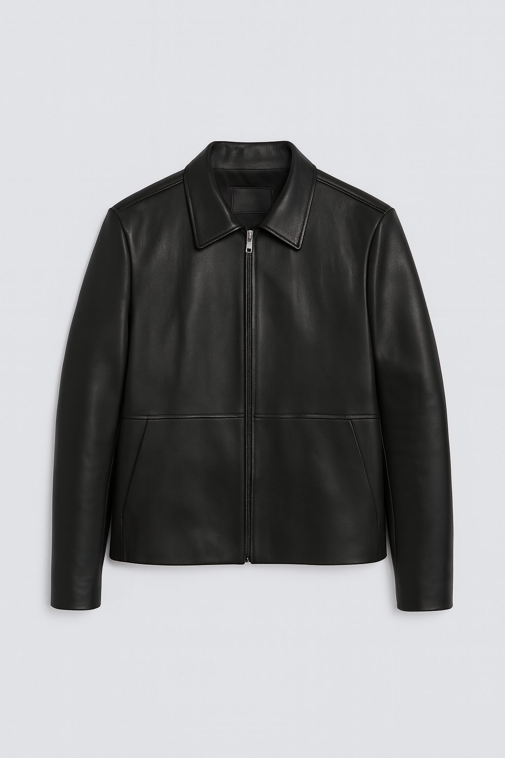 CASACA DE CUERINA PARA HOMBRE NEGRO DAMIAN