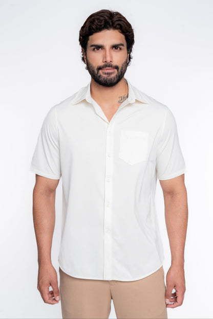 Camisa Alberto Manga Corta