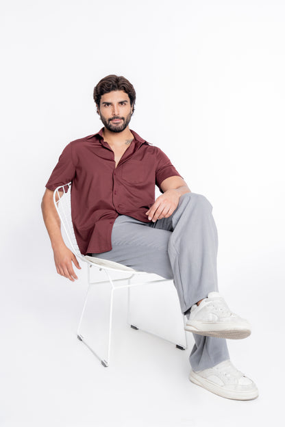 Camisa Alberto Manga Corta