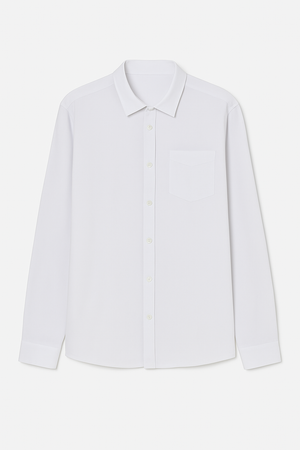 CAMISA DE LINO PARA HOMBRE MANGA LARGA LAIS PERLA