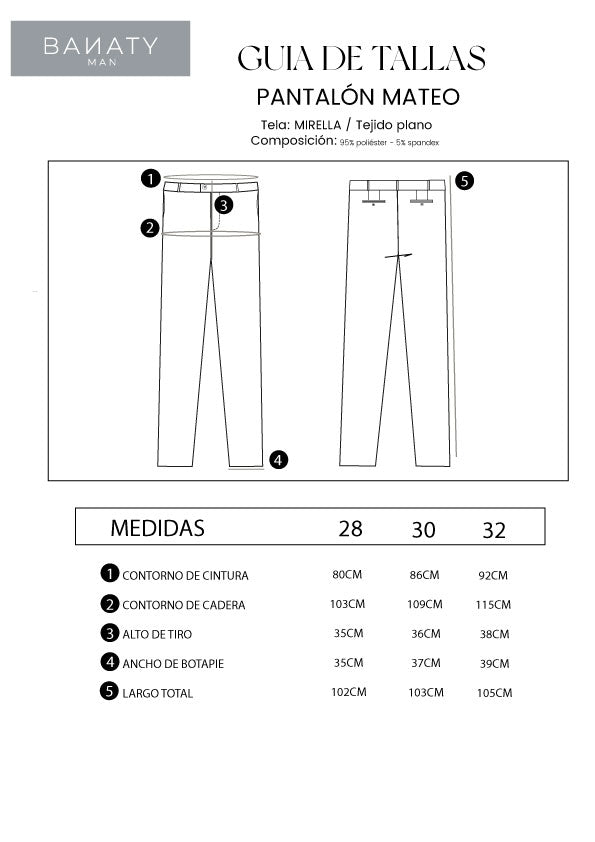 PANTALON DE VESTIR PARA HOMBRE SKINNY MATEO CAMEL