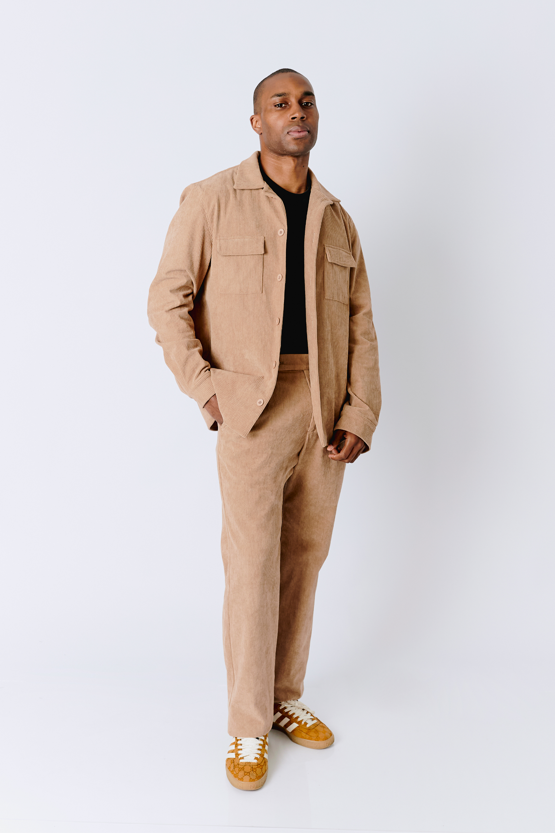 CAMISACO DE CORDUROY PARA HOMBRE FABRIZIO BEIGE