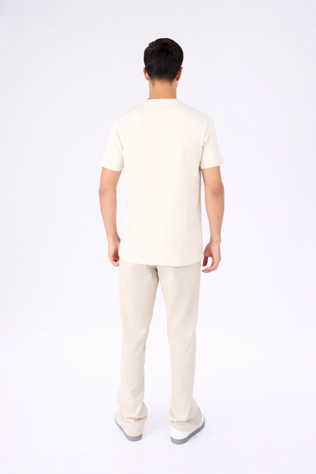 POLO DE ALGODÓN PIMA REGULAR FIT CREMA NAHUEL